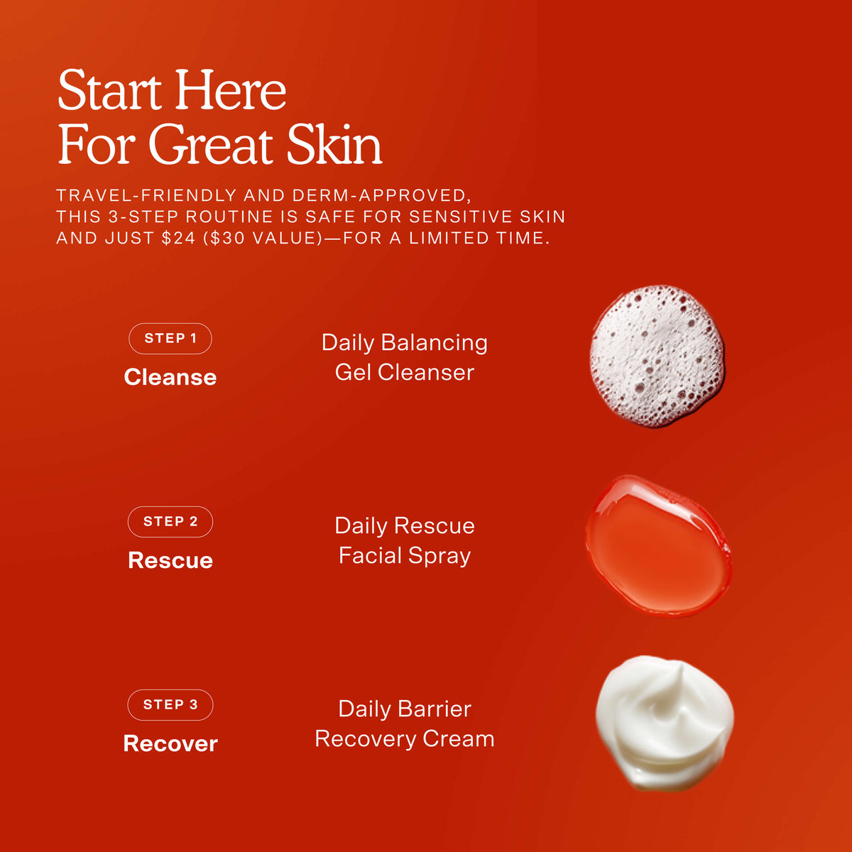 SOS Skincare Minis Kit V3